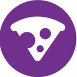 Símbolo de porción de pizza